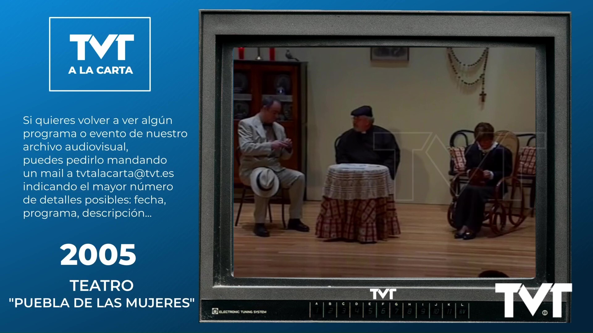 TVT a la Carta - 101 - Teatro \